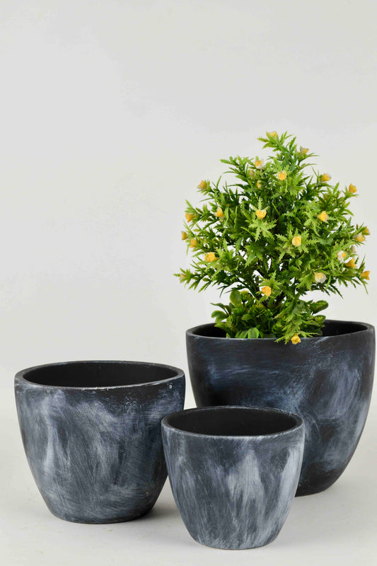 Set of 3 pots