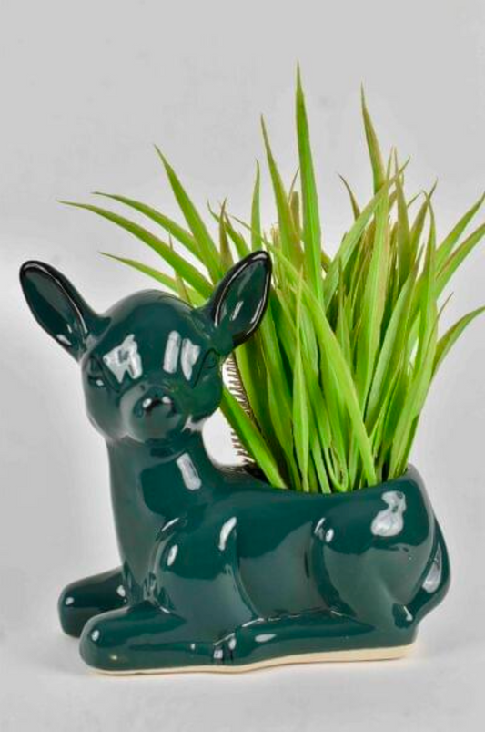 Graceful Deer-Shaped Planter