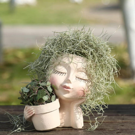 Dreamy Lady Face Planter