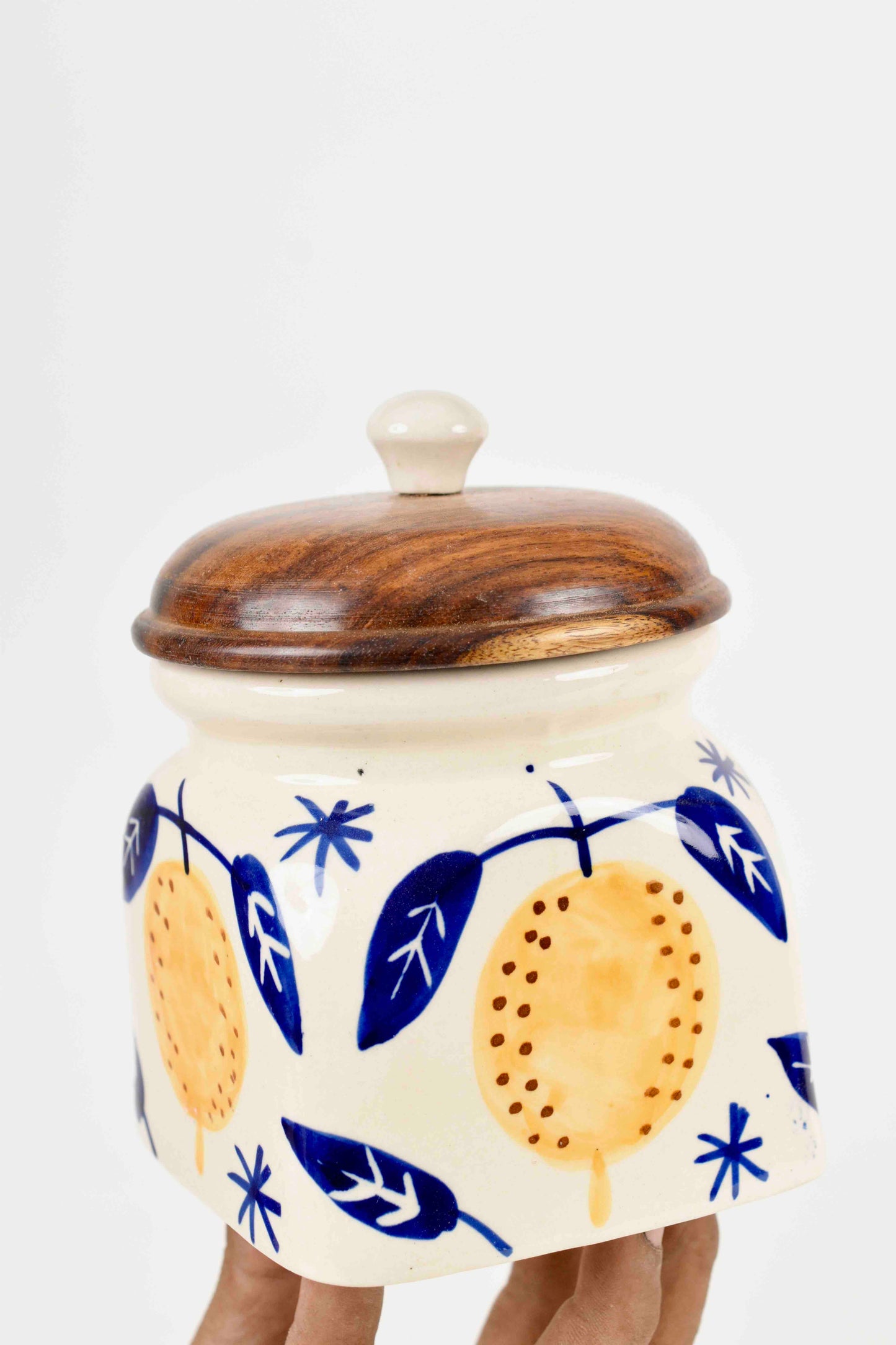 Traditional Pickle Jar – 5" x 5" Square Base, 6" Tall