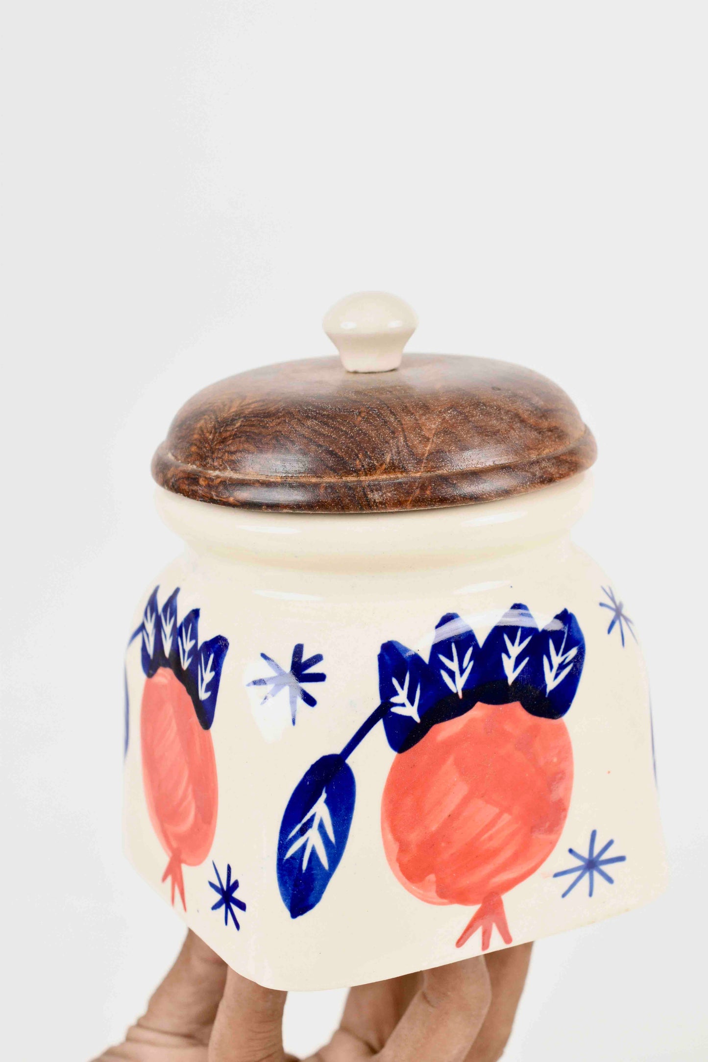 Traditional Pickle Jar – 5" x 5" Square Base, 6" Tall