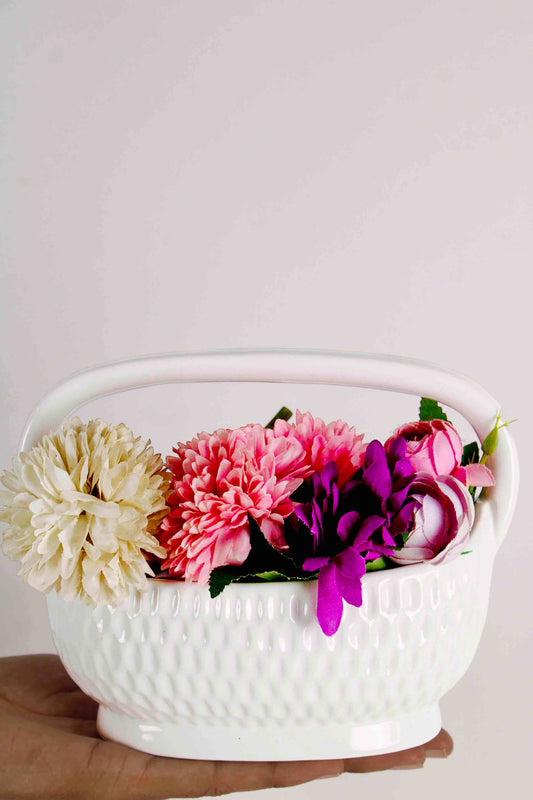 Beautiful flower basket